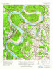 Lamont Mississippi Historical topographic map, 1:62500 scale, 15 X 15 Minute, Year 1939