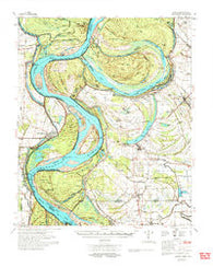 Lamont Mississippi Historical topographic map, 1:62500 scale, 15 X 15 Minute, Year 1977