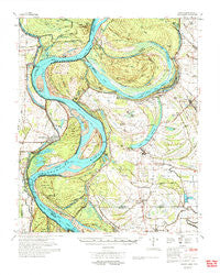 Lamont Mississippi Historical topographic map, 1:62500 scale, 15 X 15 Minute, Year 1977