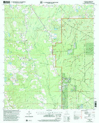 Lanham Mississippi Historical topographic map, 1:24000 scale, 7.5 X 7.5 Minute, Year 2000
