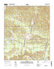 Lauderdale Mississippi Current topographic map, 1:24000 scale, 7.5 X 7.5 Minute, Year 2015
