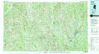 Laurel Mississippi Historical topographic map, 1:100000 scale, 30 X 60 Minute, Year 1994