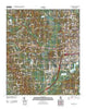 Laurel West Mississippi Historical topographic map, 1:24000 scale, 7.5 X 7.5 Minute, Year 2012