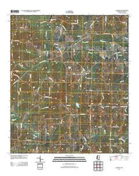 Learned Mississippi Historical topographic map, 1:24000 scale, 7.5 X 7.5 Minute, Year 2012