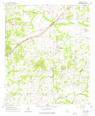 Learned Mississippi Historical topographic map, 1:24000 scale, 7.5 X 7.5 Minute, Year 1963
