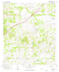 Learned Mississippi Historical topographic map, 1:24000 scale, 7.5 X 7.5 Minute, Year 1963