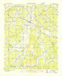 Leedy Mississippi Historical topographic map, 1:24000 scale, 7.5 X 7.5 Minute, Year 1935