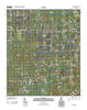 Leesburg Mississippi Historical topographic map, 1:24000 scale, 7.5 X 7.5 Minute, Year 2012