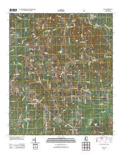 Lena Mississippi Historical topographic map, 1:24000 scale, 7.5 X 7.5 Minute, Year 2012