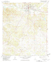 Lexington South Mississippi Historical topographic map, 1:24000 scale, 7.5 X 7.5 Minute, Year 1982