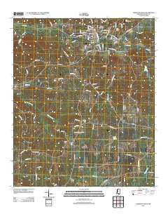 Lexington South Mississippi Historical topographic map, 1:24000 scale, 7.5 X 7.5 Minute, Year 2012