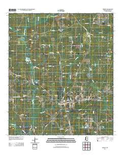 Liberty Mississippi Historical topographic map, 1:24000 scale, 7.5 X 7.5 Minute, Year 2012