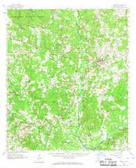 Liberty Mississippi Historical topographic map, 1:62500 scale, 15 X 15 Minute, Year 1961