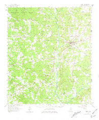 Liberty Mississippi Historical topographic map, 1:62500 scale, 15 X 15 Minute, Year 1961