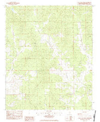 Little Sand Creek Mississippi Historical topographic map, 1:24000 scale, 7.5 X 7.5 Minute, Year 1983