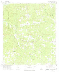 Little Springs Mississippi Historical topographic map, 1:24000 scale, 7.5 X 7.5 Minute, Year 1972