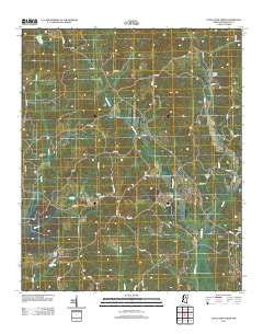 Little Sand Creek Mississippi Historical topographic map, 1:24000 scale, 7.5 X 7.5 Minute, Year 2012
