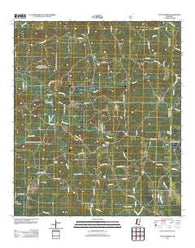 Little Springs Mississippi Historical topographic map, 1:24000 scale, 7.5 X 7.5 Minute, Year 2012