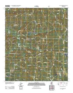 Little Springs Mississippi Historical topographic map, 1:24000 scale, 7.5 X 7.5 Minute, Year 2012
