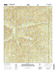 Little Springs Mississippi Current topographic map, 1:24000 scale, 7.5 X 7.5 Minute, Year 2015