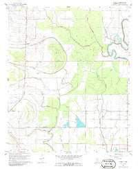 Lobdell Mississippi Historical topographic map, 1:24000 scale, 7.5 X 7.5 Minute, Year 1967