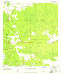Logtown Mississippi Historical topographic map, 1:24000 scale, 7.5 X 7.5 Minute, Year 1958