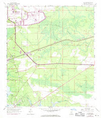 Logtown Mississippi Historical topographic map, 1:24000 scale, 7.5 X 7.5 Minute, Year 1958