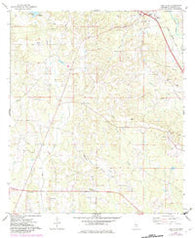 Lone Star Mississippi Historical topographic map, 1:24000 scale, 7.5 X 7.5 Minute, Year 1974