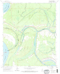 Long Lake Mississippi Historical topographic map, 1:24000 scale, 7.5 X 7.5 Minute, Year 1962