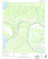 Long Lake Mississippi Historical topographic map, 1:24000 scale, 7.5 X 7.5 Minute, Year 1962