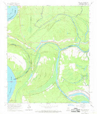 Long Lake Mississippi Historical topographic map, 1:24000 scale, 7.5 X 7.5 Minute, Year 1962