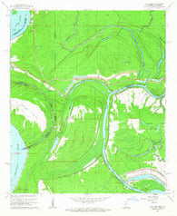 Long Lake Mississippi Historical topographic map, 1:24000 scale, 7.5 X 7.5 Minute, Year 1962