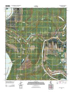 Long Lake Mississippi Historical topographic map, 1:24000 scale, 7.5 X 7.5 Minute, Year 2012