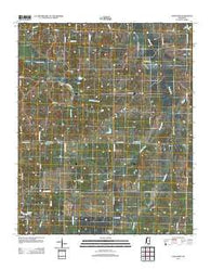 Longtown Mississippi Historical topographic map, 1:24000 scale, 7.5 X 7.5 Minute, Year 2012