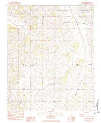 Longtown Mississippi Historical topographic map, 1:24000 scale, 7.5 X 7.5 Minute, Year 1983