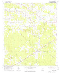 Longview Mississippi Historical topographic map, 1:24000 scale, 7.5 X 7.5 Minute, Year 1965