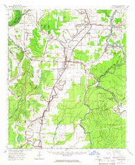Lorenzen Mississippi Historical topographic map, 1:62500 scale, 15 X 15 Minute, Year 1964
