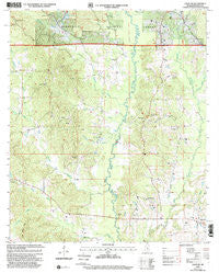 Louin SW Mississippi Historical topographic map, 1:24000 scale, 7.5 X 7.5 Minute, Year 2000