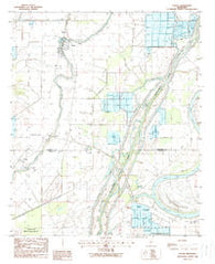 Louise Mississippi Historical topographic map, 1:24000 scale, 7.5 X 7.5 Minute, Year 1988