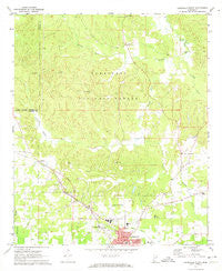 Louisville North Mississippi Historical topographic map, 1:24000 scale, 7.5 X 7.5 Minute, Year 1972