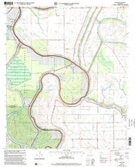 Lucre Mississippi Historical topographic map, 1:24000 scale, 7.5 X 7.5 Minute, Year 2000