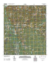 Ludlow Mississippi Historical topographic map, 1:24000 scale, 7.5 X 7.5 Minute, Year 2012
