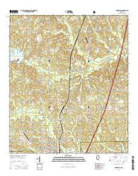 Lumberton Mississippi Current topographic map, 1:24000 scale, 7.5 X 7.5 Minute, Year 2015