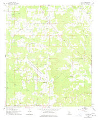 Lynville Mississippi Historical topographic map, 1:24000 scale, 7.5 X 7.5 Minute, Year 1962
