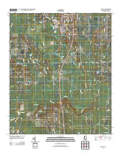 Macon Mississippi Historical topographic map, 1:24000 scale, 7.5 X 7.5 Minute, Year 2012