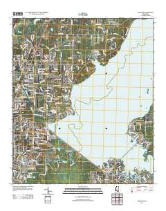 Madison Mississippi Historical topographic map, 1:24000 scale, 7.5 X 7.5 Minute, Year 2012