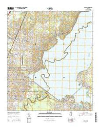 Madison Mississippi Current topographic map, 1:24000 scale, 7.5 X 7.5 Minute, Year 2015