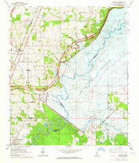 Madison Mississippi Historical topographic map, 1:24000 scale, 7.5 X 7.5 Minute, Year 1963