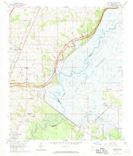 Madison Mississippi Historical topographic map, 1:24000 scale, 7.5 X 7.5 Minute, Year 1963