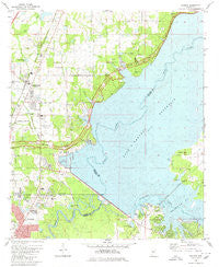 Madison Mississippi Historical topographic map, 1:24000 scale, 7.5 X 7.5 Minute, Year 1980